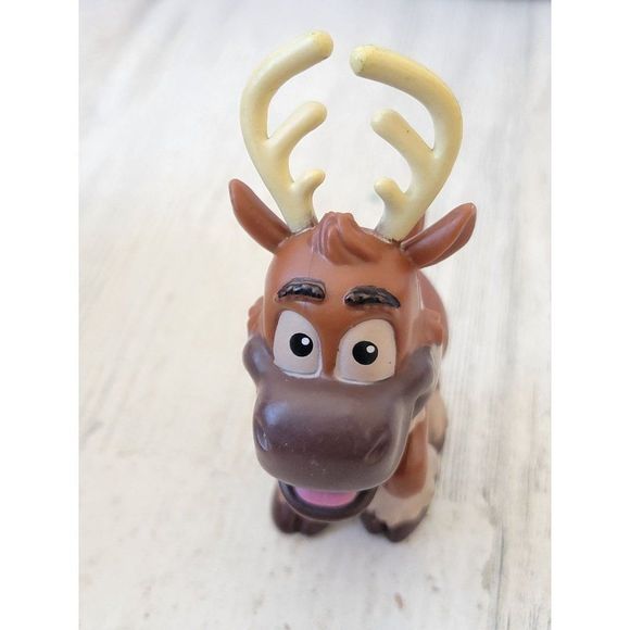 Frozen baby reindeer Santa Kristoff pet toy figure - Picture 2 of 5